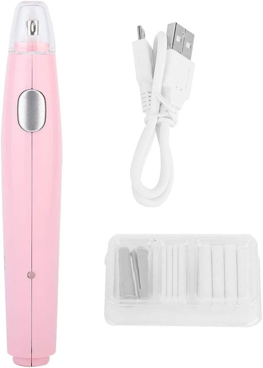 Elektrische Gum - Oplaadbare Gum - Precisie Wissen - Lage Geluid Motor - 16 Vullingen - Roze