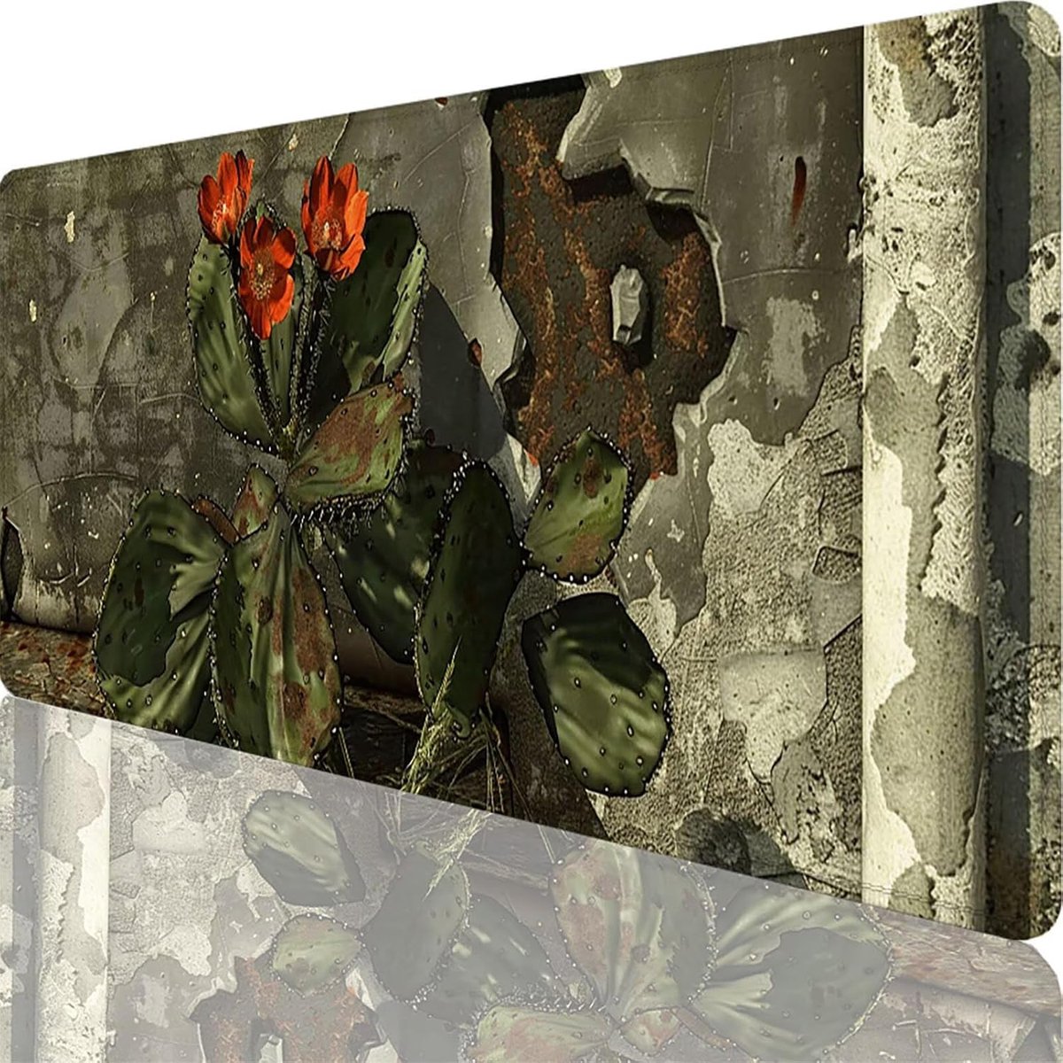 XXL Muismat - Bureauonderlegger - Gaming en werk - Ultraglad oppervlak - 160x80 cm - Grijs