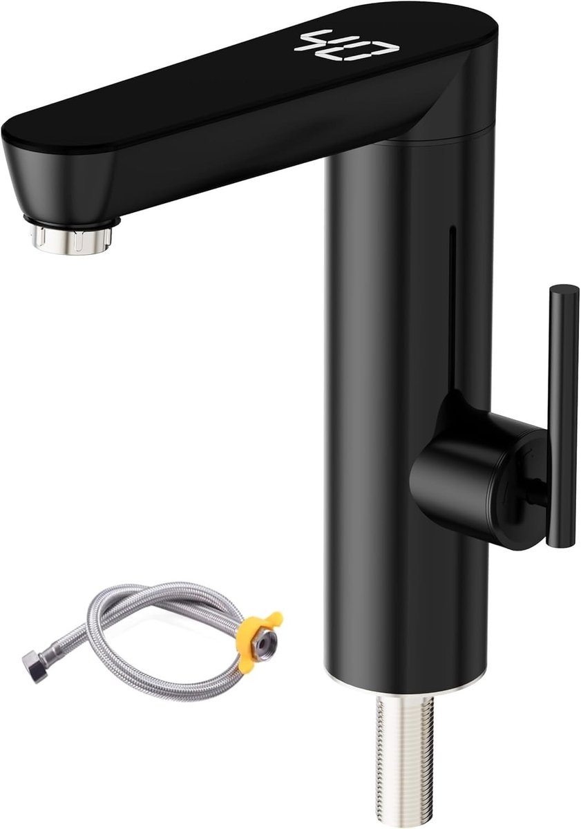 Dailygoods - Elektrische Warmwaterkraan met Digitaal Display
