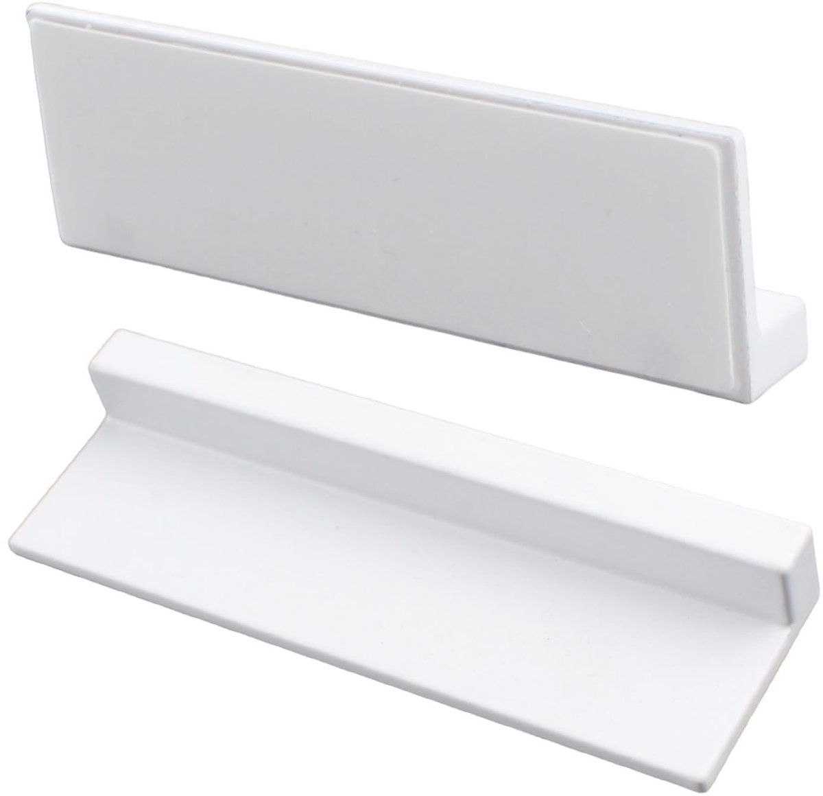 Dailygoods- Trekgreep L-vormig - Aluminiumlegering - 2 Stuks - Modern Design - Verzonken - Minimalistisch Uiterlijk - Deurgreep