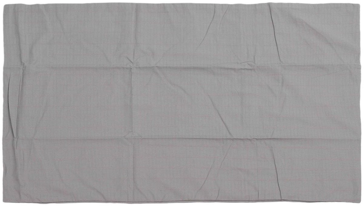 Dailygoods - Biologische Katoenen Aardingskussensloop voor Thuis en Reizen (Grijs)