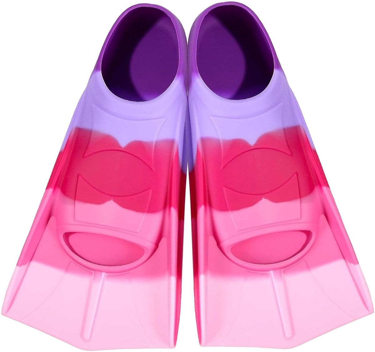Dailygoods- Zwemvliezen Korte Krachtige Flippers - Snorkelset Kinderen - Antislip - Siliconen - Duurzaam - Comfortabel en Flexibel - Snorkelvliezen
