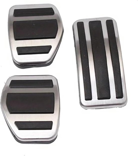 Pedaalhoezen Auto - Pedaal Covers - Rijervaring Verbeteren - Duurzaam Rubber - Set van 3 - Zwart — afbeelding 3