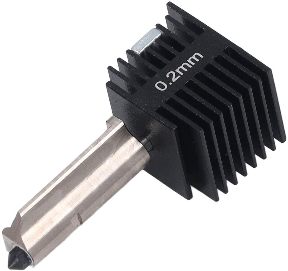 Dailygoods- Hotend-montageset Gehard Staal 0,2/0,4 Mm - Extrudervervanging - Voor Lab A1/A1 Mini - 3D-printer - Verwijderbaar Mondstuk - Precisie 3D-printen - 3D-printeronderdeel