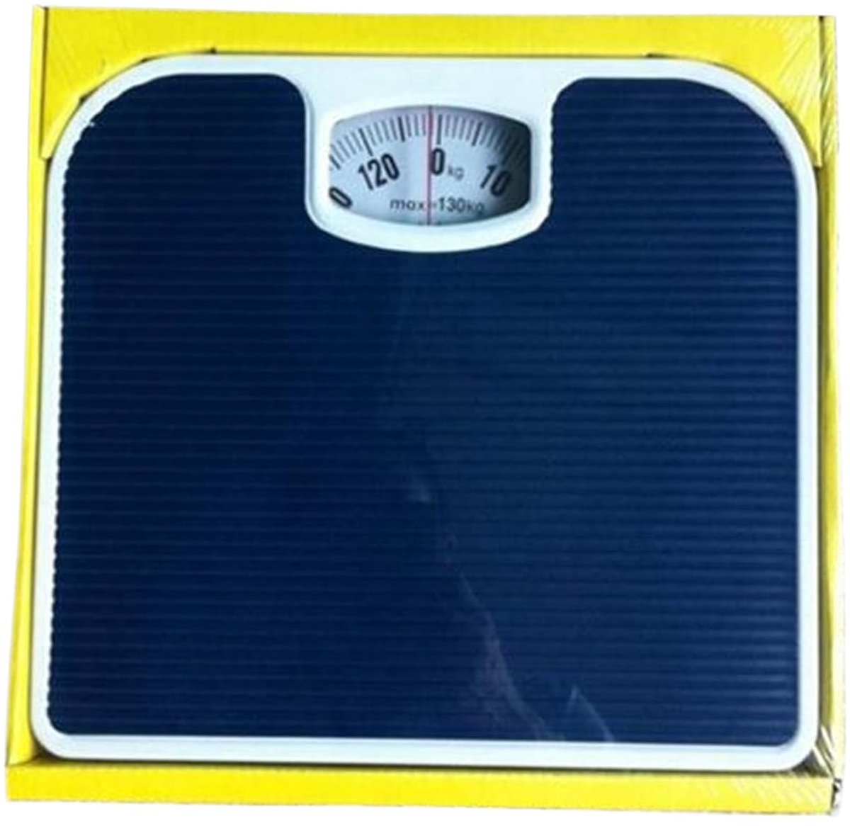 Mechanische Weegschaal - Persoonlijke Weegschaal Lichaamsweegschaal - Fitness Voortgang Bijhouden - Snelle Respons - 26.5 x 24 x 4 cm