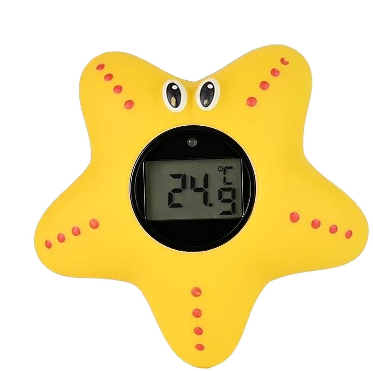 Badthermometer Kinderen - Watermeter Baby - Veilig Baden - Duidelijk LCD Display - 5 x 5 cm - Wit