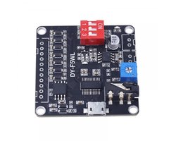 Dailygoods- Spraakweergavemodule 9-kanaals trigger-interface - MP3/WAV ondersteuning - 5 W versterker - USB datakabel aansluiting - 48 kHz audiobestanden - Volume regelaar - Audio Module