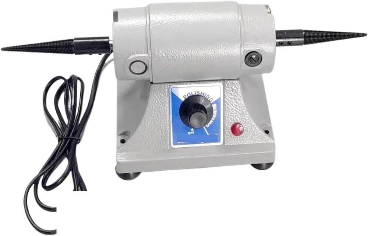 Polijstmachine - Roterend gereedschap - Sieraden afwerken - Sterke zuigeenheid - 0-10.000 tpm - One Color