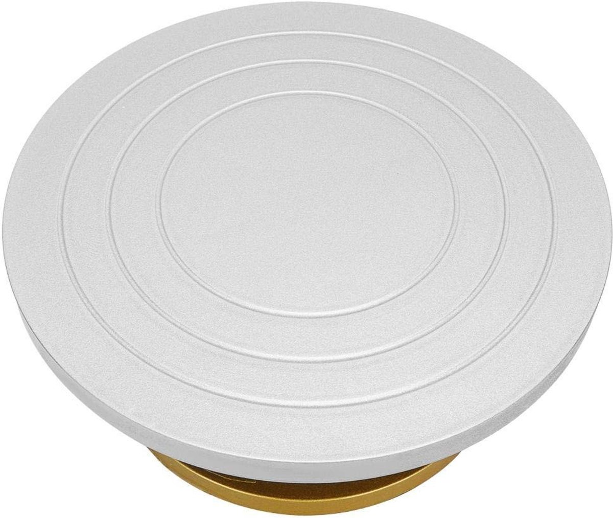 Dailygoods- Töpferscheibe Professioneel - Heavy Duty - Keramiek Draaitafel - Antiaanbaklaag - Draagvermogen 50 kg - Compact en Lichtgewicht - Pottenbakkersschijf