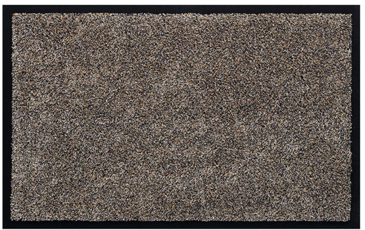 Borstelshop Deurmat Binnen - Droogloopmat - Schoonloopmat - Antislip - 50 x 80 cm - Graniet