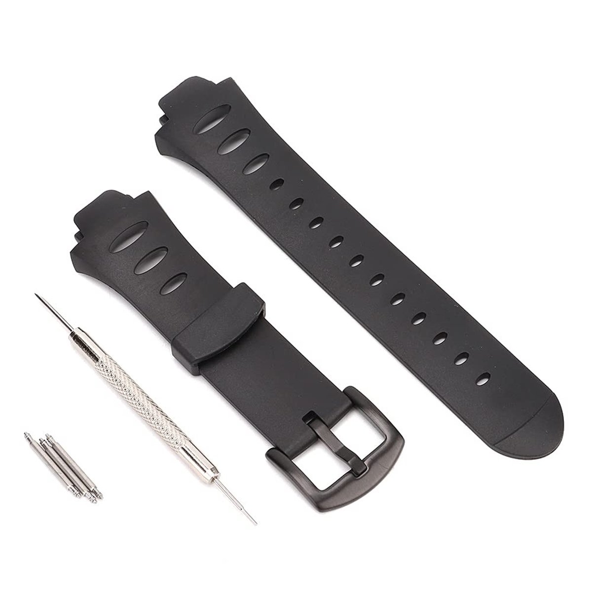 Dailygoods- Horlogeband Duurzaam Rubber - Vervangende Accessoire - Geschikt voor Suunto Observer SR - Eenvoudig Te Bevestigen - Comfortabel Gebruik - Hoogwaardig Materiaal - Horlogebandje