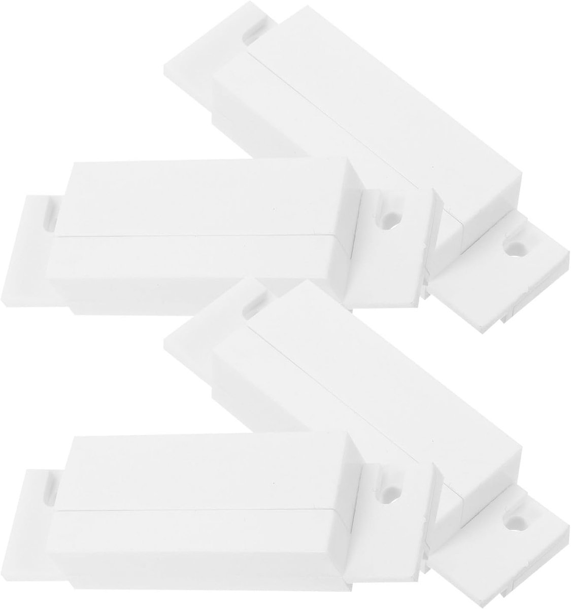 Deuralarmen Set - Magnetische Sensoren - Huis Beveiligen - Snelle Detectie - 4 Stuks - Wit