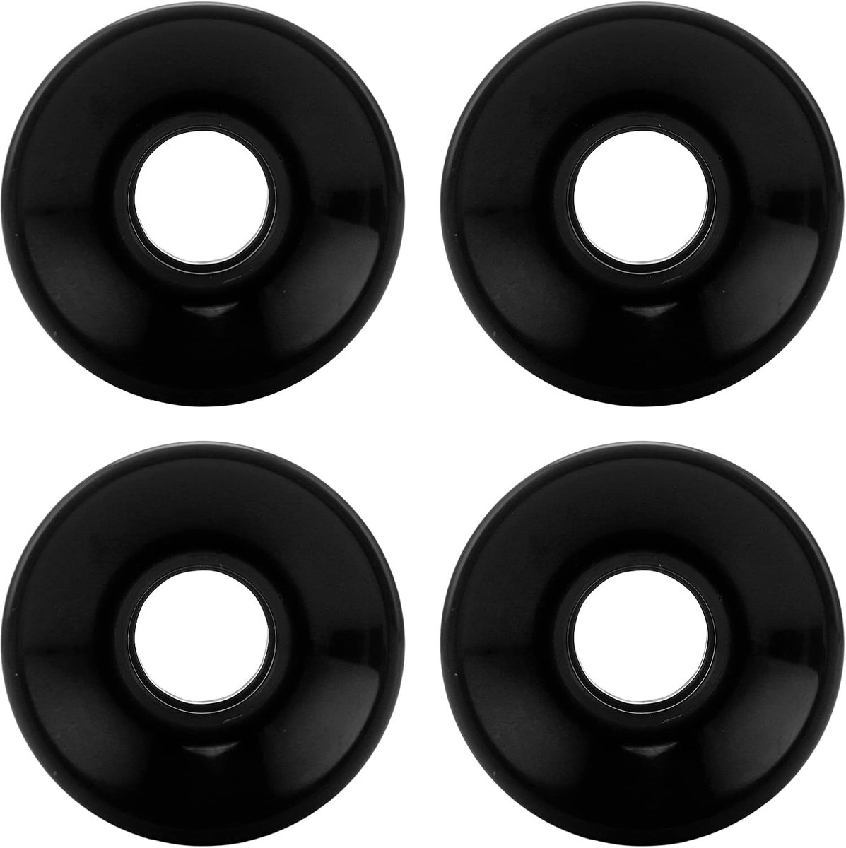 Skateboardwielen Set Longboard Cruiser Soepel Rijden Hoge Elasticiteit 60mm 78A