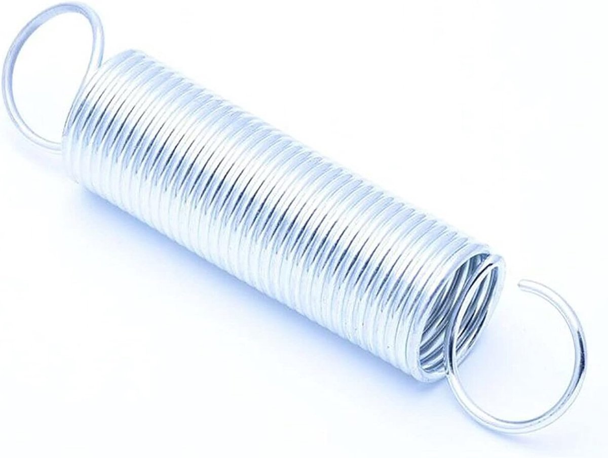 Metalen Trekveer Vervanging 10 Stuks 0,6 Mm Diameter Helder Gegalvaniseerde Trekveer Trekveer Met Haak Buitendiameter 5/6/7 Mm Lengte 15-60 Mm/7 Mm/30 Mm
