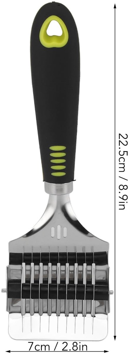 Dailygoods- Noedelsnijder Roestvrij Staal - Pasta Snijder - Ergonomisch Handvat - Deegsnijder - Keukengereedschap - Gemakkelijk Schoon te Maken - Pastasnijder van Dailygoods — afbeelding 4