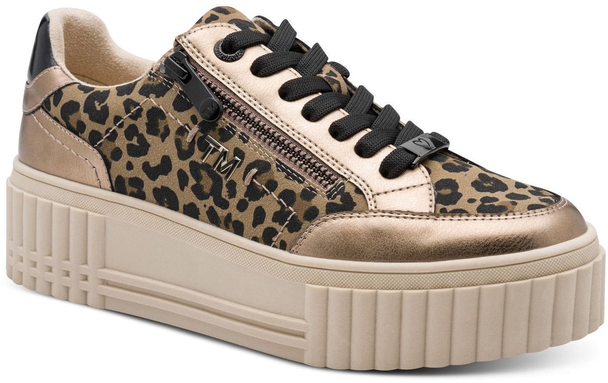 Marco Tozzi Dames Sneaker 2-23728-46 4B9 F-breedte Maat: 39 EU
