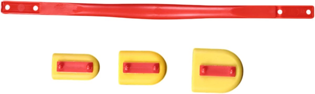 Voegenset - Afwerkingsgereedschap - Klusjes in huis - Comfortabele grip - 1 set - Grijs