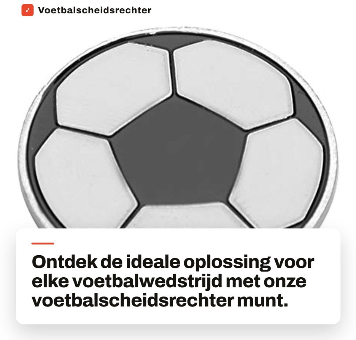 Dailygoods- Scheidsrechters Munt Hoogwaardige Legering - Voetbalscheidsrechter Munt - Hulpmiddel Voor Wedstrijden - Duurzaam - Robuust - Slijtvast - Flip Coin