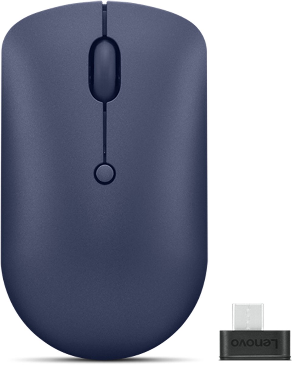 Lenovo 540 USB C Compacte Draadloze Muis Blauw