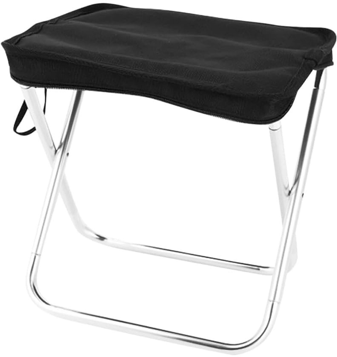 Dailygoods- Campingkruk Lichtgewicht - Opvouwbaar - Draagbaar - Aluminium Frame - Duurzaam - Comfortabel Ontwerp - Opvouwbare Kruk