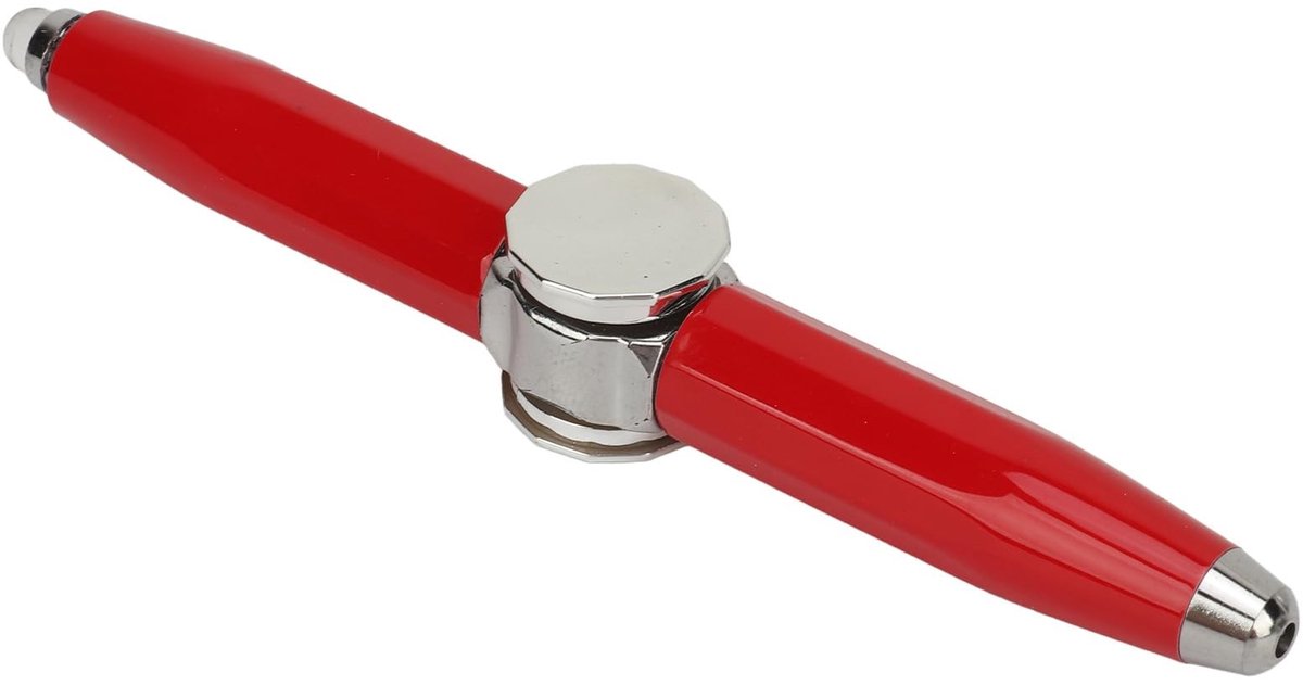 Dailygoods- Fidget-pen Lichtgewicht - Stressverlichter - Soepel Schrijven - Roterende Pen - Psychologisch Decompressie-effect - Stevig - Stressbalpen