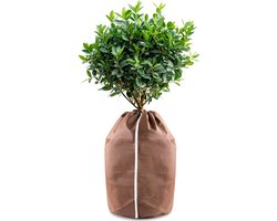 Dailygoods - Hydrogarden Plantenpot, vorstbescherming, potisolatiebeschermer voor planten met drainageopeningen, winterbeschermingszak, 50 x 80 cm