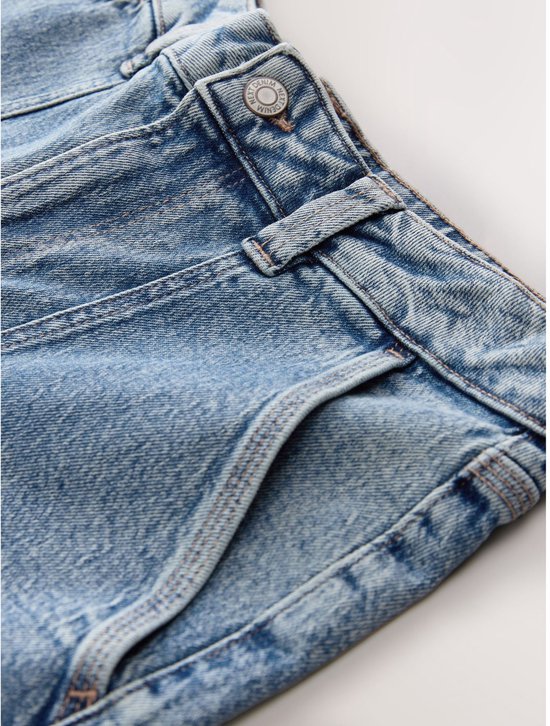 Next - Dames - Petite Carpenter enkeljeans met rechte pijpen - Petite - Blauw