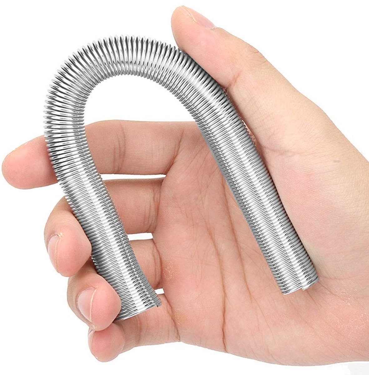 Dailygoods - Spring Tube Bender - Hoge Dichtheid Staal - 5PCS - 21cm Formaat - Elastische Lente Tubing Benders - Geschikt voor Zacht Koper en PVC