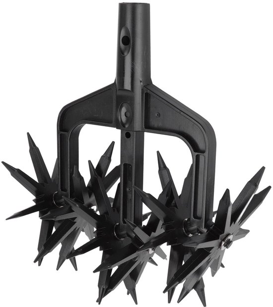 Dailygoods- Cultivator Roterende Tuingrondverticuteermachine - Draagbare Handfrees - Lichtgewicht - 6 Versnellingen - 2 Montagemogelijkheden - ABS Materiaal - Tuingereedschap van Dailygoods — afbeelding 5