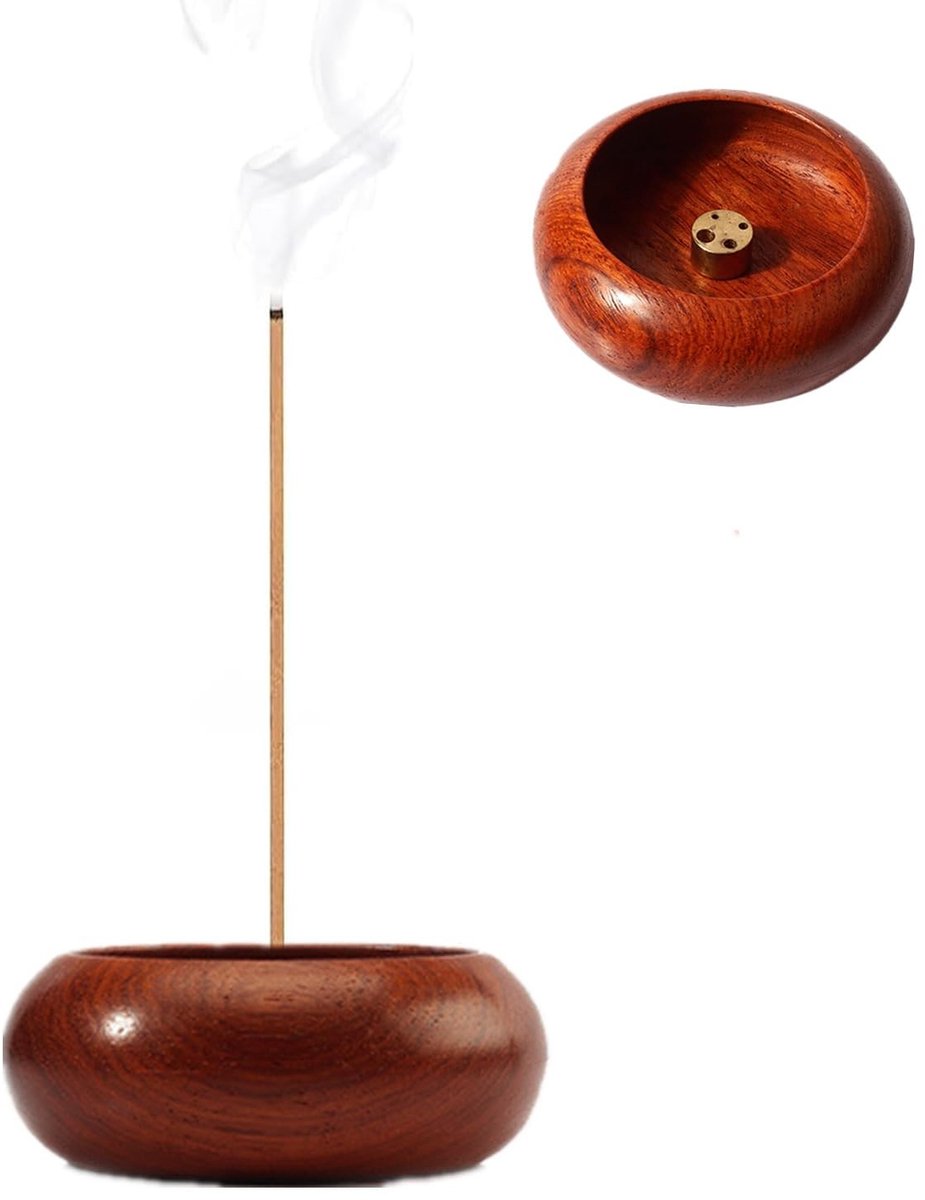 Dailygoods- Wierookbrander Delicaat Ontwerp - Wierookhouder - Wierook Stokhouder - Meditatie - Yoga - Robuust Zinklegering Materiaal