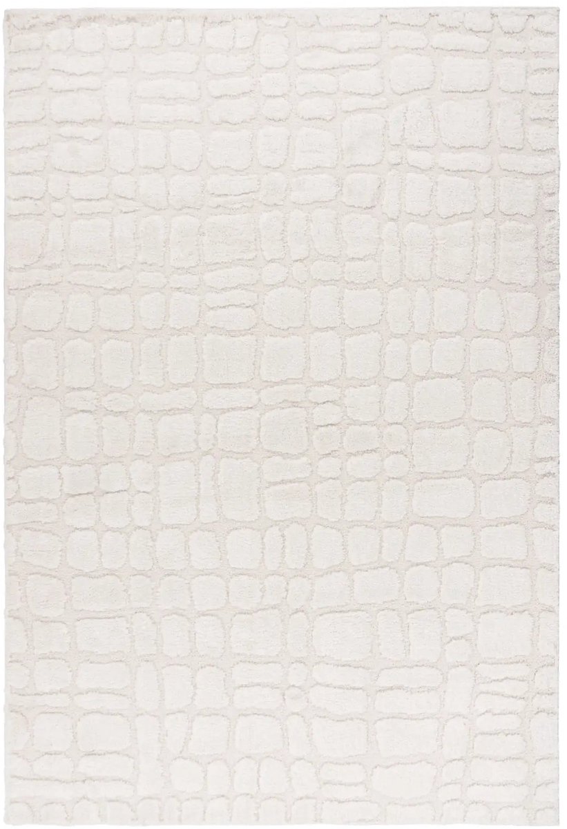 Dutch XXL Hoogpolig Vloerkleed | Tapijt | Lotus | Stenen | Crème, foto 2