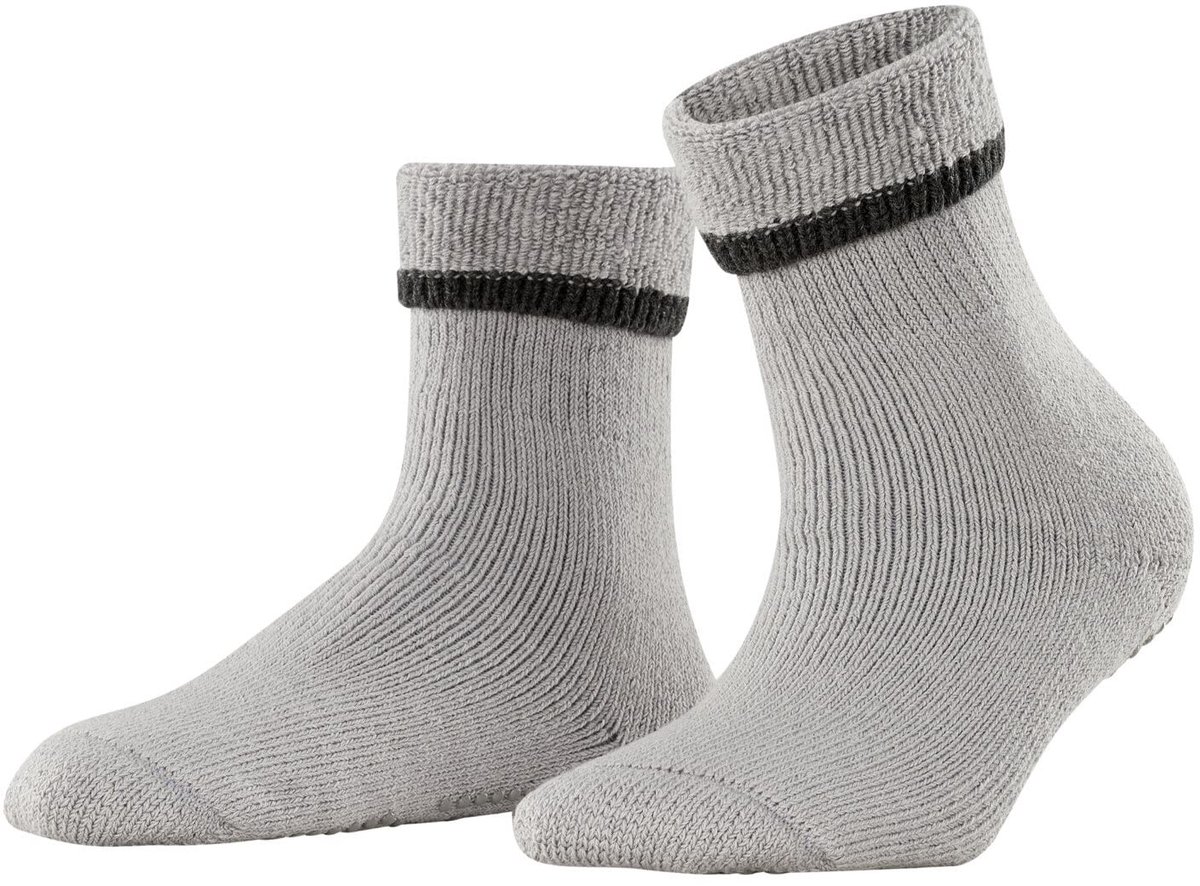Dames Slippersokken - Warm en Ademend - Grijs