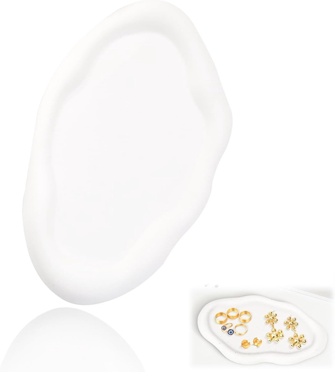 Kleine sieradenhouder voor ringen, kettingen en oorbellen - Decoratieve schalen voor vrouwen en accessoires