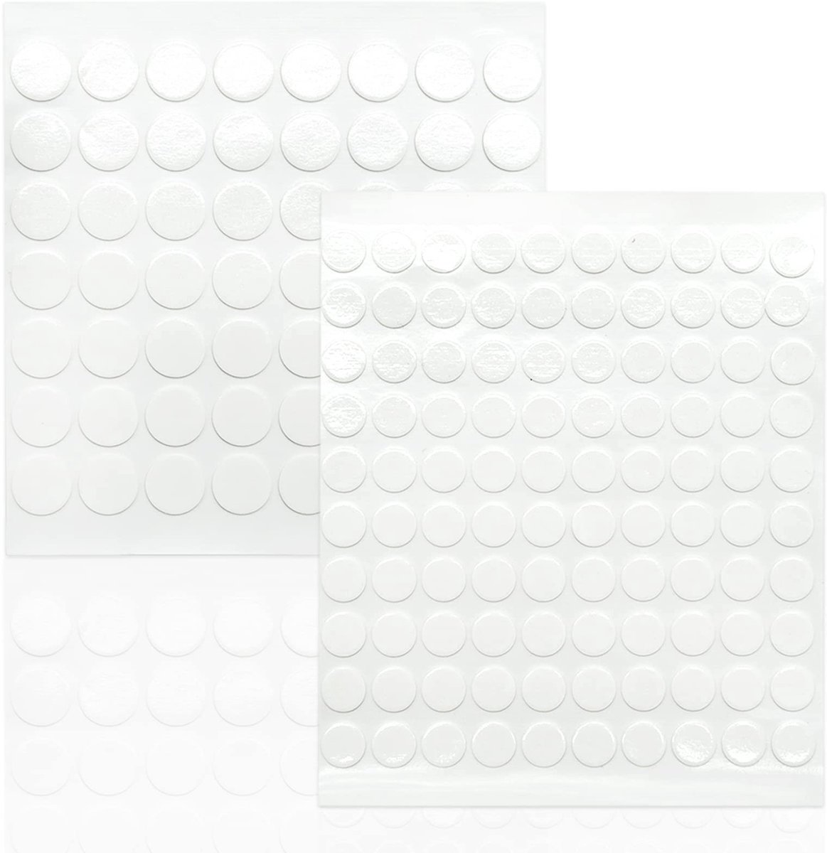 Dubbelzijdige Transparante Plakpunten - 10mm en 15mm - Waterdicht