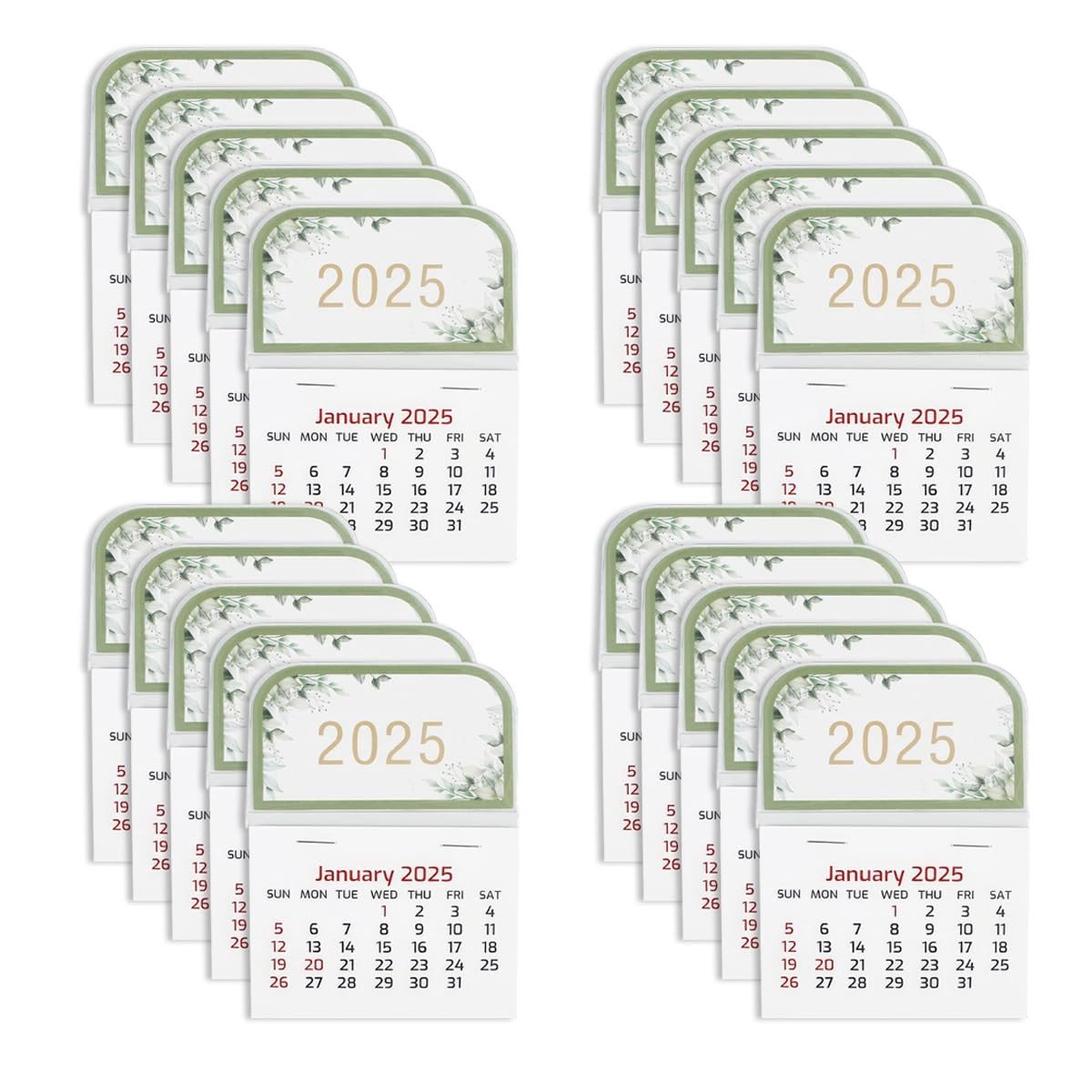 Mini Stick op Kalender - 20 stuks voor Auto en Thuis