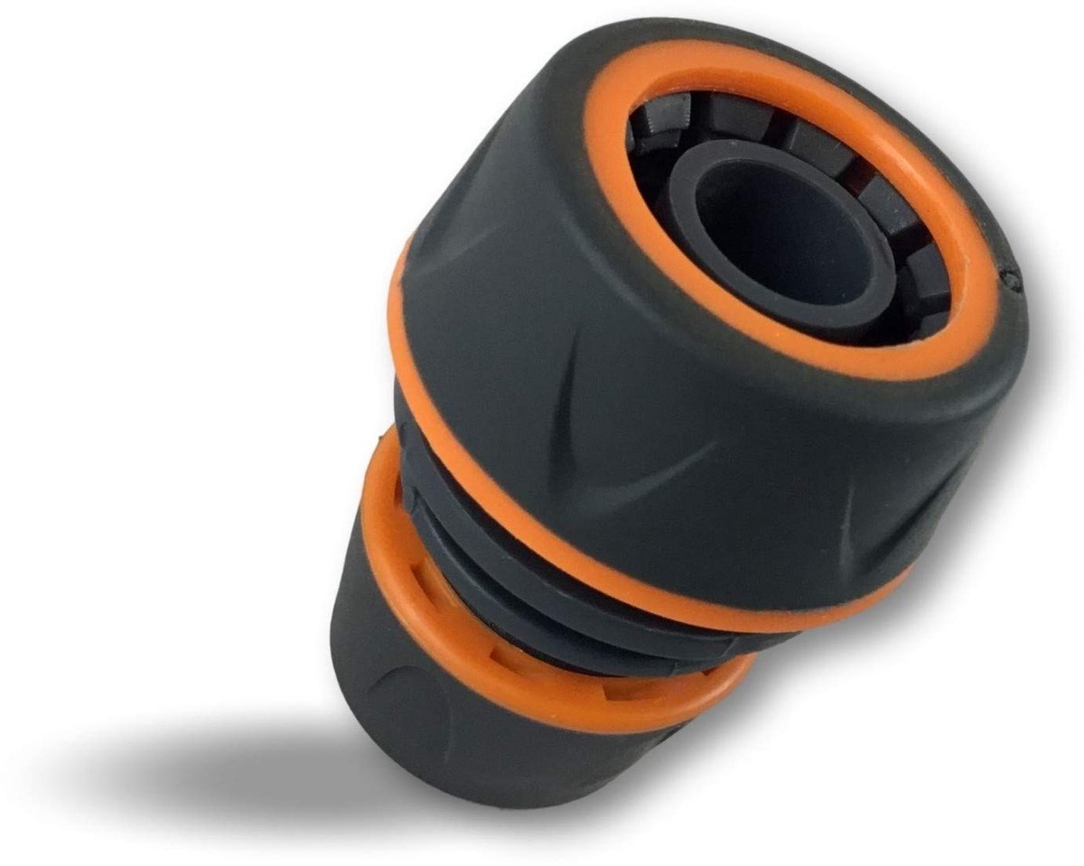 Slangkoppeling voor tuinslangen Ø 12-15 mm en 19 mm - Pack van 10
