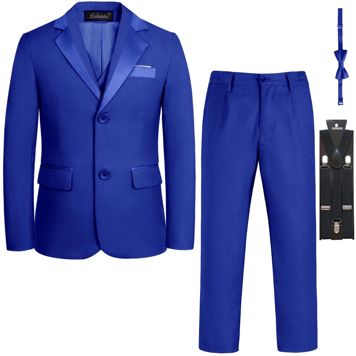 Jongens Tuxedo Set - 5-delig Blauw - Formeel