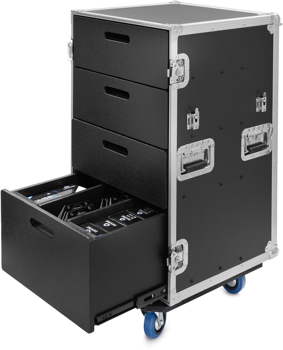 Ladekist met tafel 4/4/4/6 Units - Innox IX-BK-DR-T-S-4446U - Multikleur