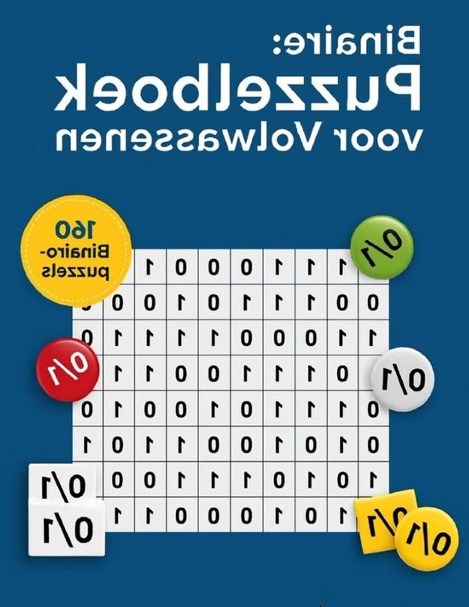 Binaire Puzzelboek - Binairo Puzzels - Hersentraining - 160 Unieke Puzzels - 10x10 Raster - Niet van toepassing