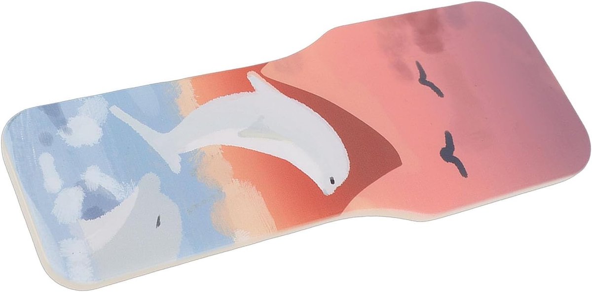 Draagbare Turnboard Trainer voor Schaatsen – Duurzaam Plastic Trainingshulpmiddel voor Balans, Draai- en Spinoefeningen Thuis of op de IJsbaan