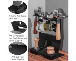 Koffie Apparatuur Opbergrek voor Tamper, Dispenser en Filterhouder - Geschikt voor 51 mm - 54 mm Accessoires