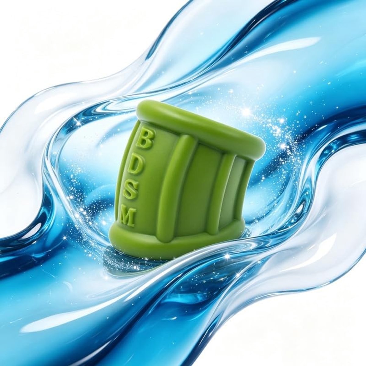 Silicone Beschermring met Curved Barrel Vorm - Groen