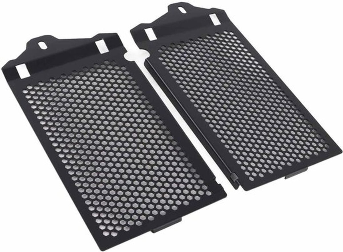 RVS radiatorbescherming met grille geschikt voor BMW R1200GS LC 2013-2018, duurzame motoraccessoires geschikt voor optimale bescherming en stijlvol design