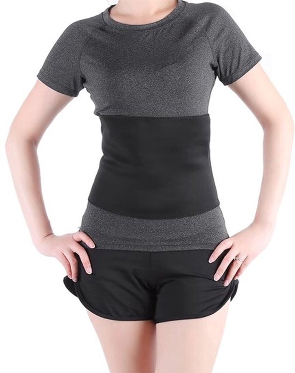 Abdominal Slimming Belt, Compressiefunctie voor het verbranden van buikvet, Universele fitnessriem voor mannen en vrouwen