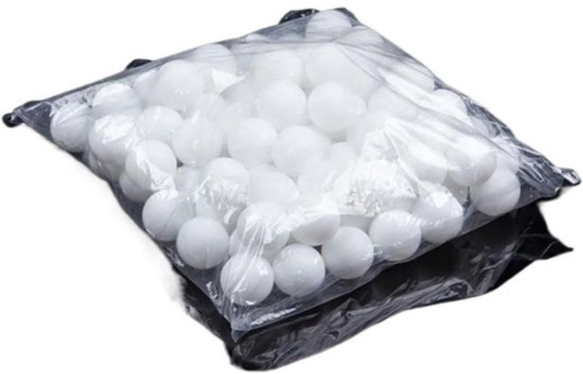 Tafeltennisballen - Pingpongballen - Tafeltennis Spelen - Groot Pakket - 150 stuks - Wit