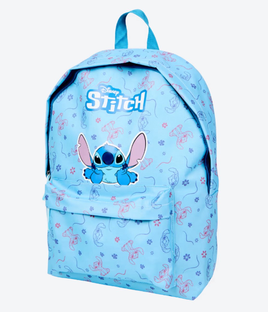 Disney Stitch Rugtas Groot Blauw