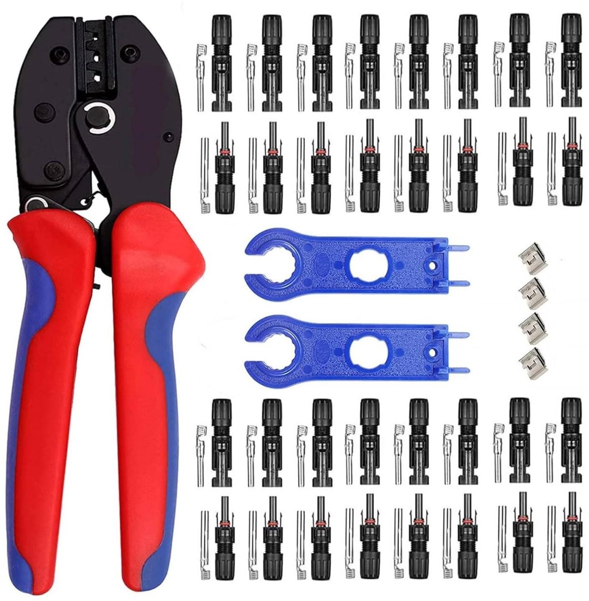 Solar Crimping Pliers Set - Geschikt voor 2.5/4.0/6.0mm² kabels - 1 stuk
