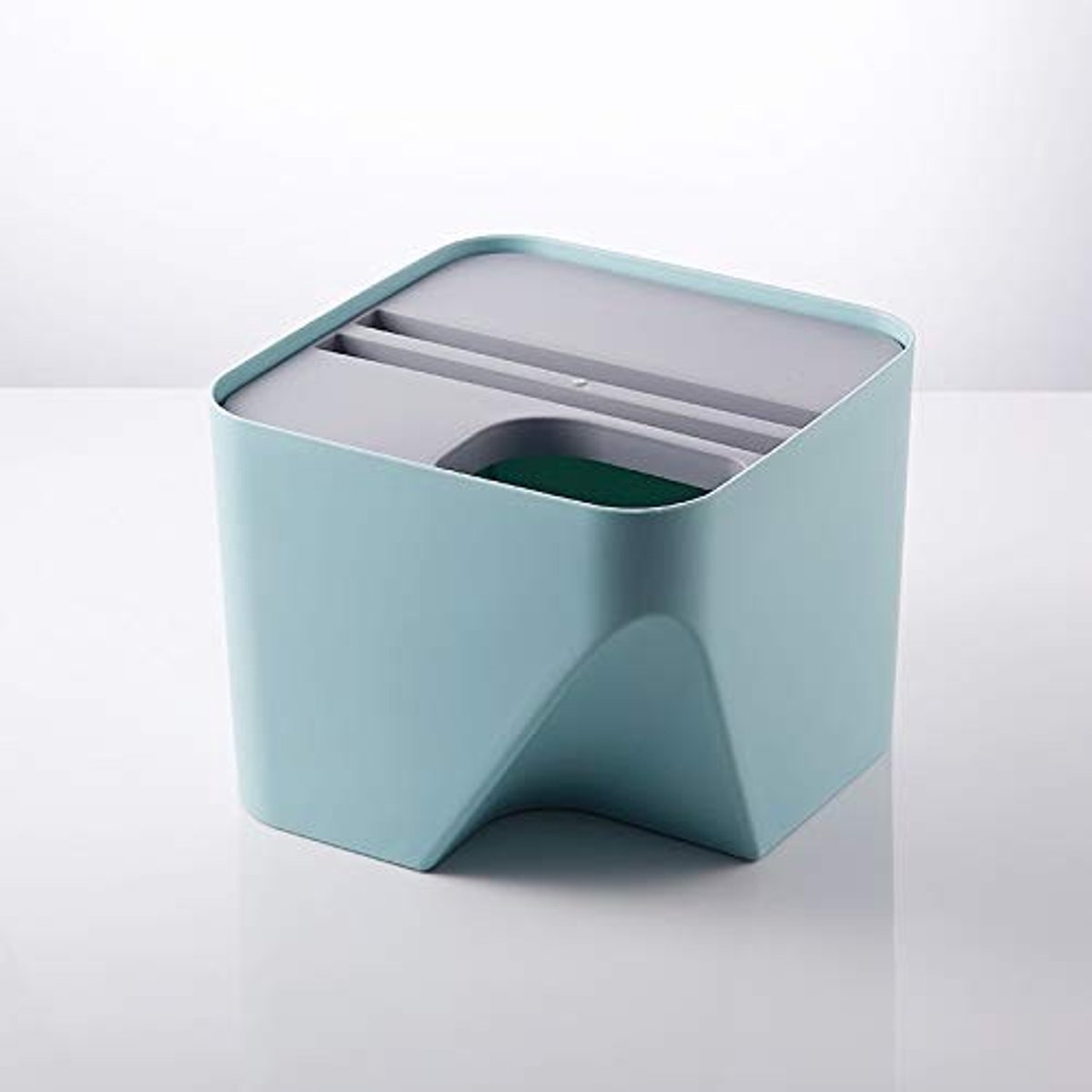 Creatieve Plastic Prullenbak - Blauw