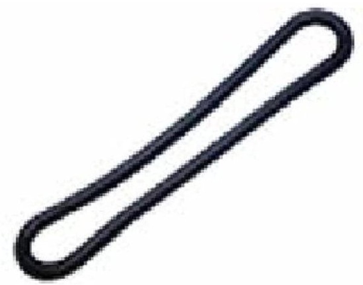 Rubberen Spanners - Elastische Koorden - Zaken Vastzetten - UV-Bestendig Materiaal - 8 mm x 40 cm - Zwart