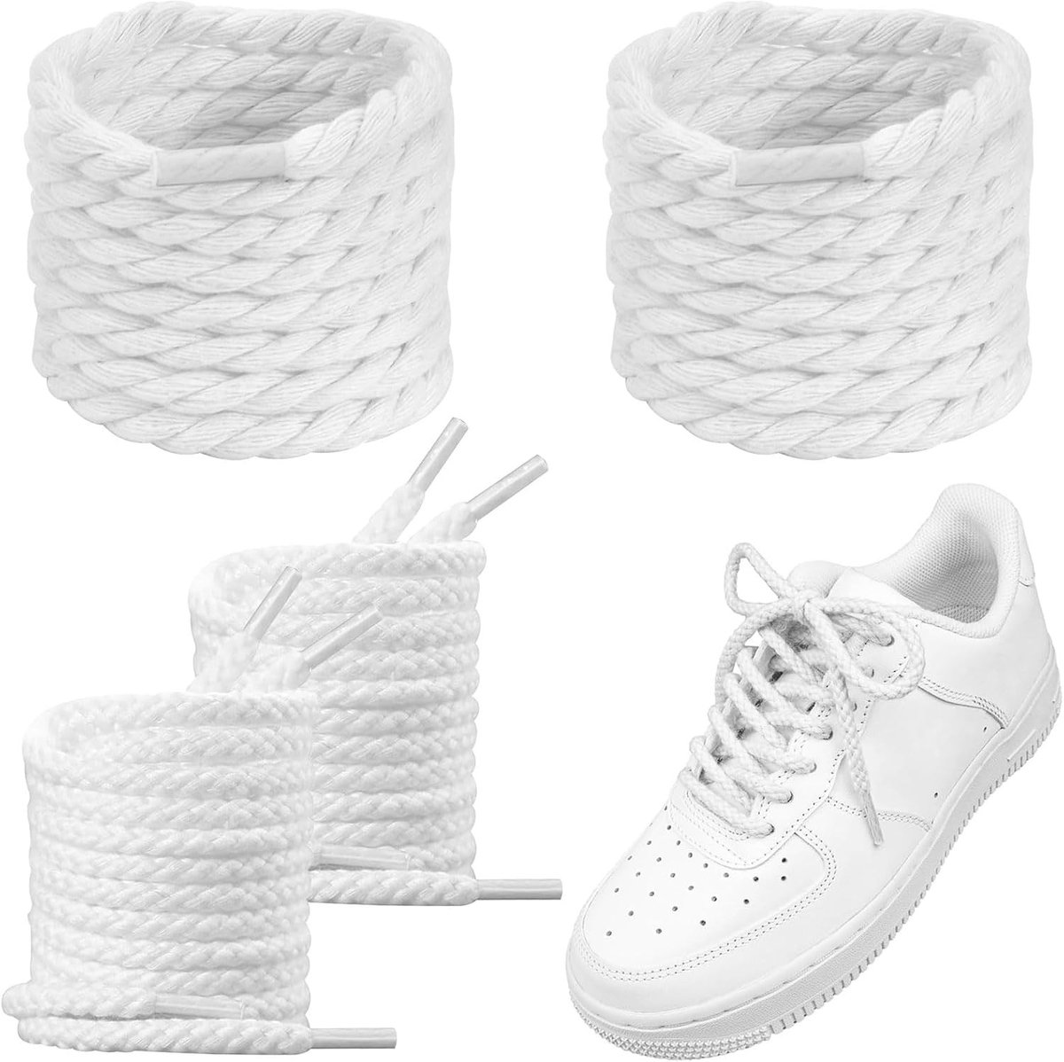 Dikke veters voor sneakers, perfect voor comfort, stijl en duurzaamheid